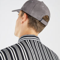 Faux suede cap