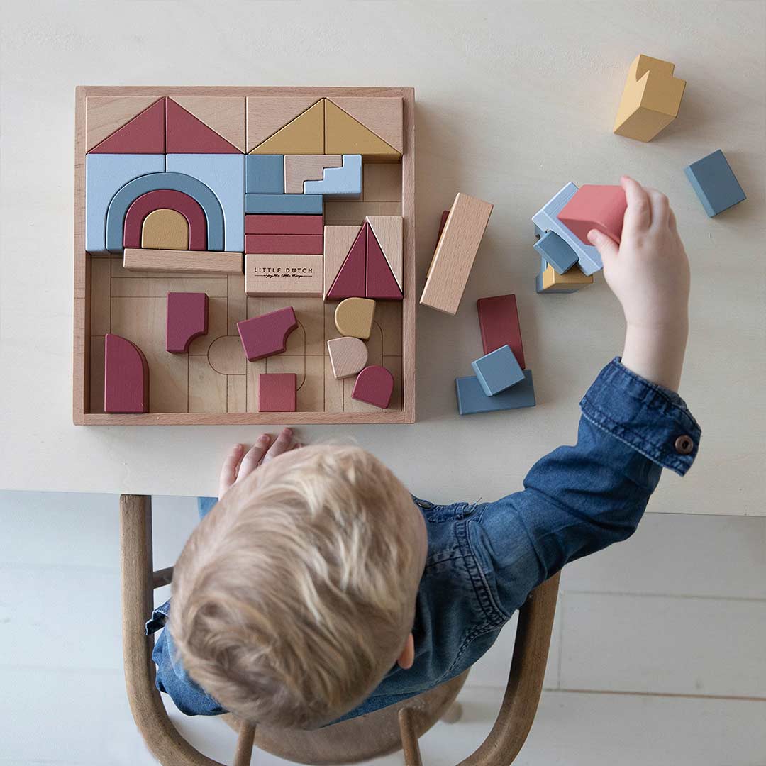 Dutch Wooden Building Blocks