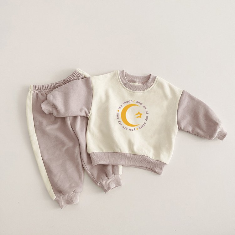 You are all of my stars - Baby Sweatshirt & Pant Set