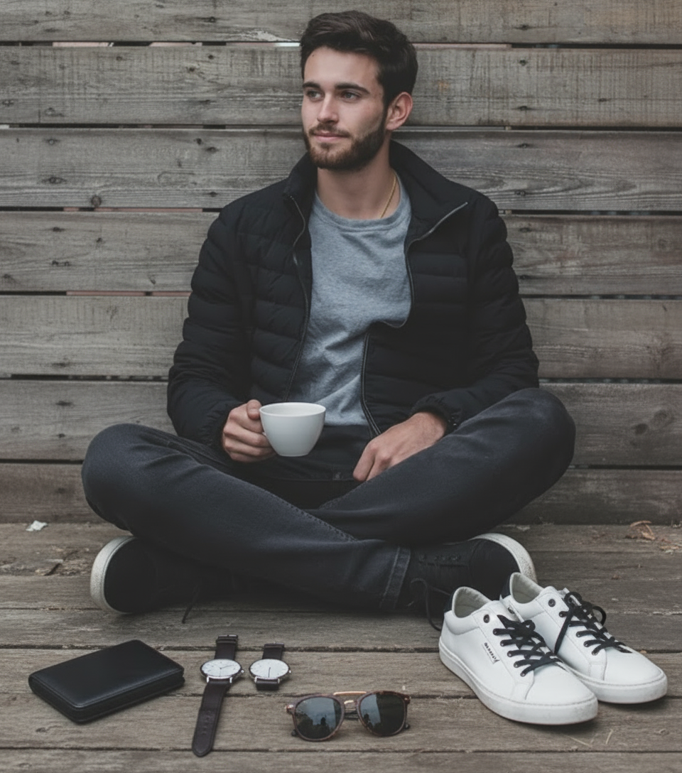 Urban Comfort Bomber Jacket