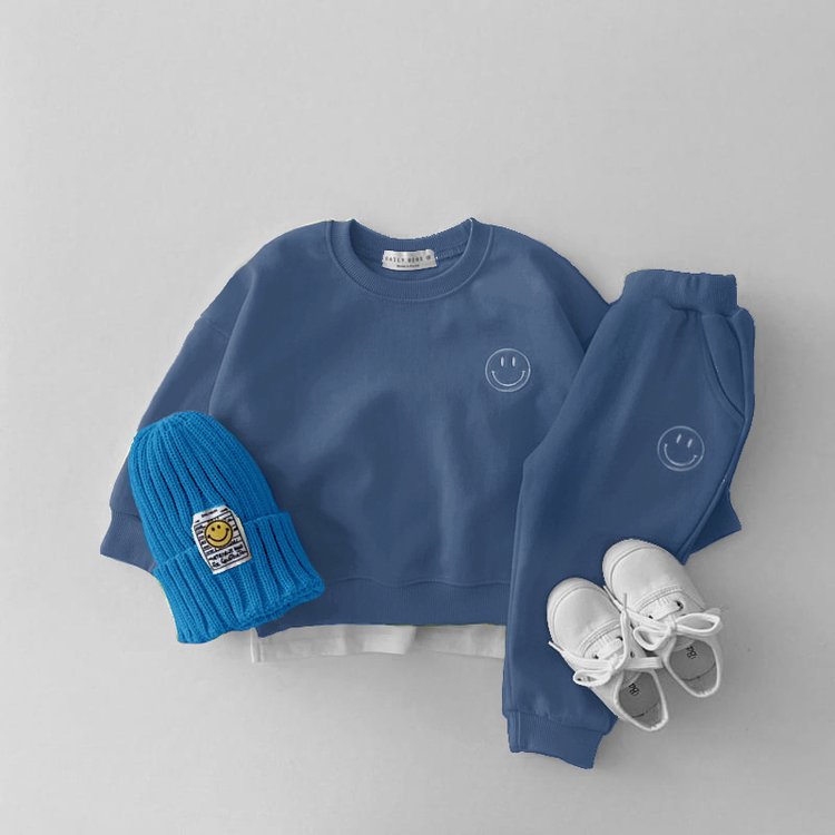 Embroidered Cute Bear - Baby Wear Set