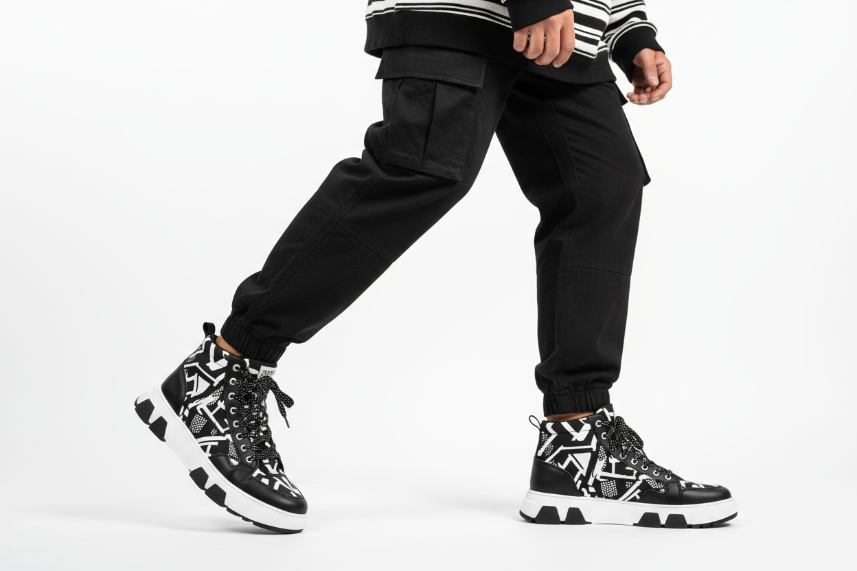 MetroEdge High - Streetwear High-Top Sneaker