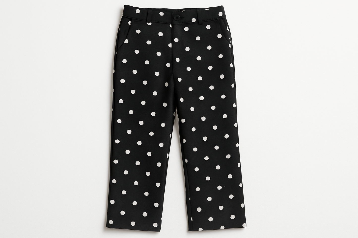 Polka Dot Blazer & Trousers Set