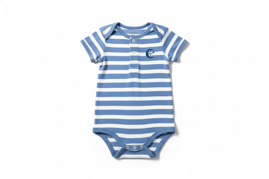 Baby Boy Striped Romper - Main