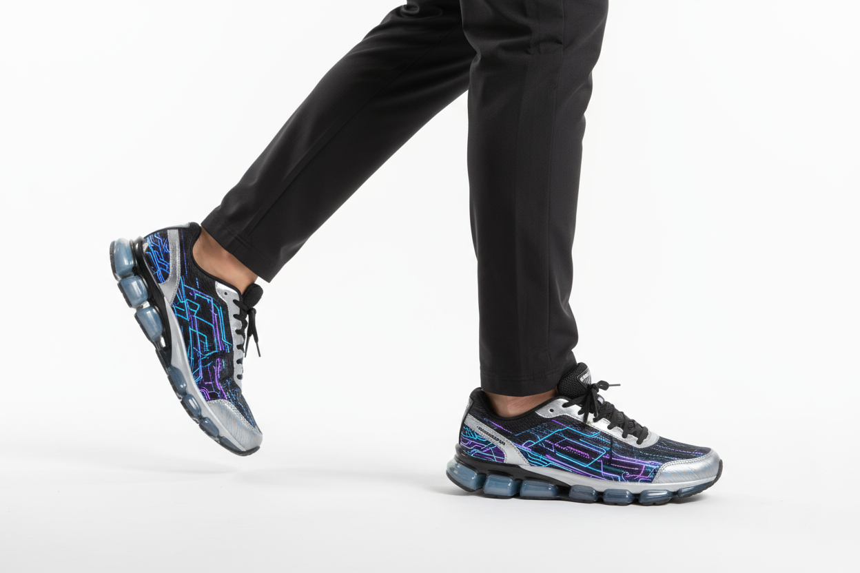 Quantum Run - Tech-Inspired Running Shoe