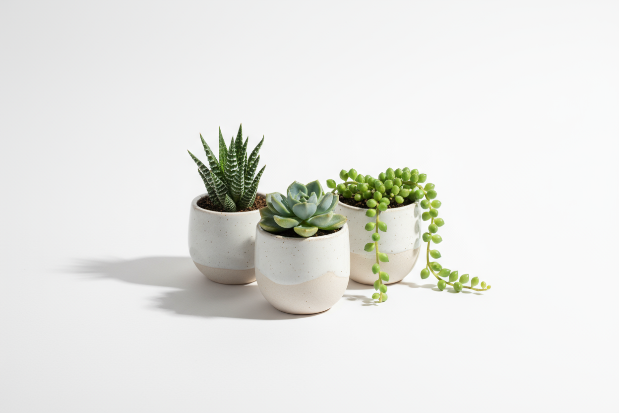 Succulent Trio