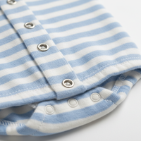 Baby Boy Striped Romper - Detail