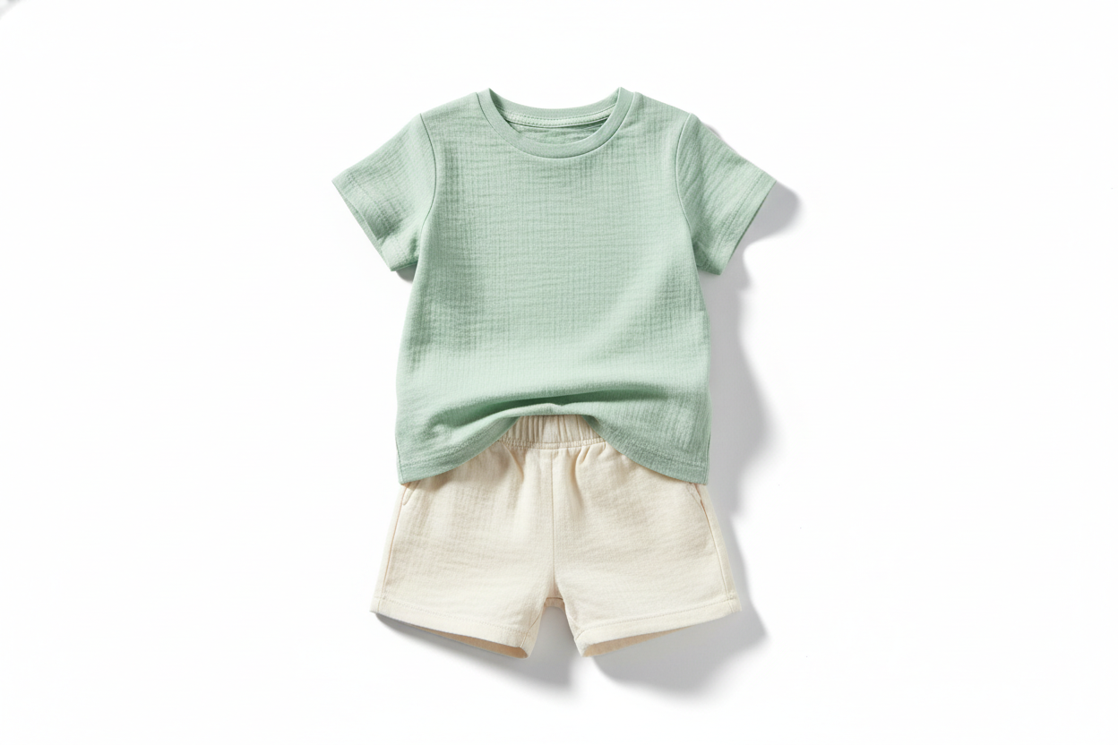 T-Shirt & Shorts Set - Front View