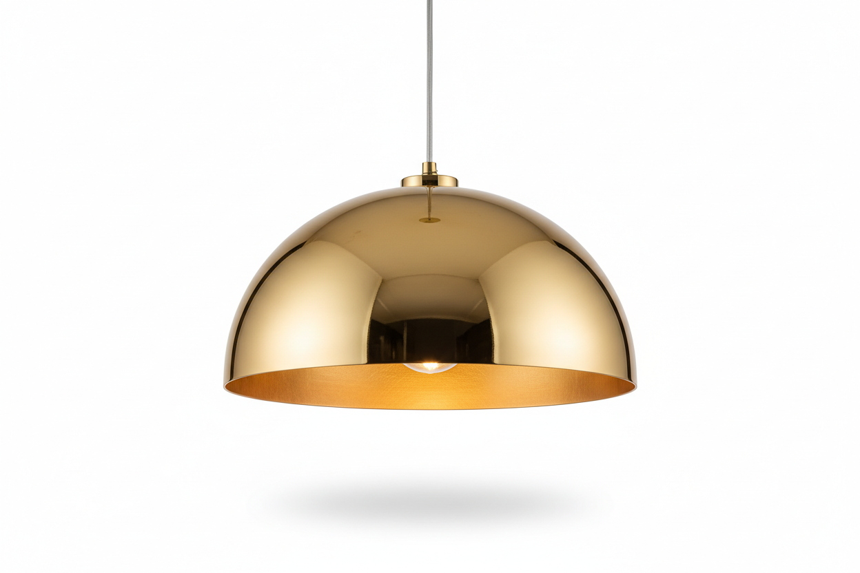 Golden Dome Lamp