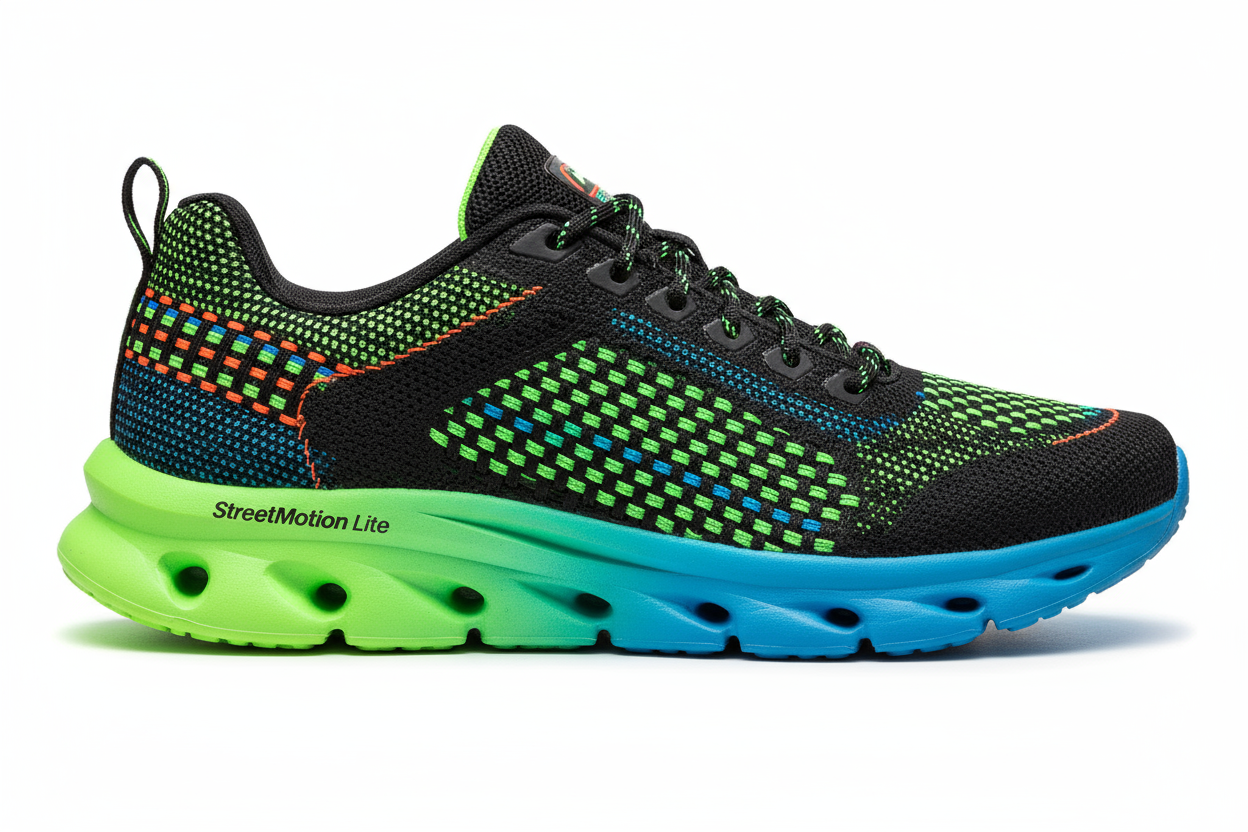 StreetMotion Lite - Modern Mesh Sneaker