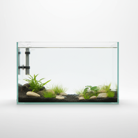 Premium Glass Aquarium (20-30L) - Rimless