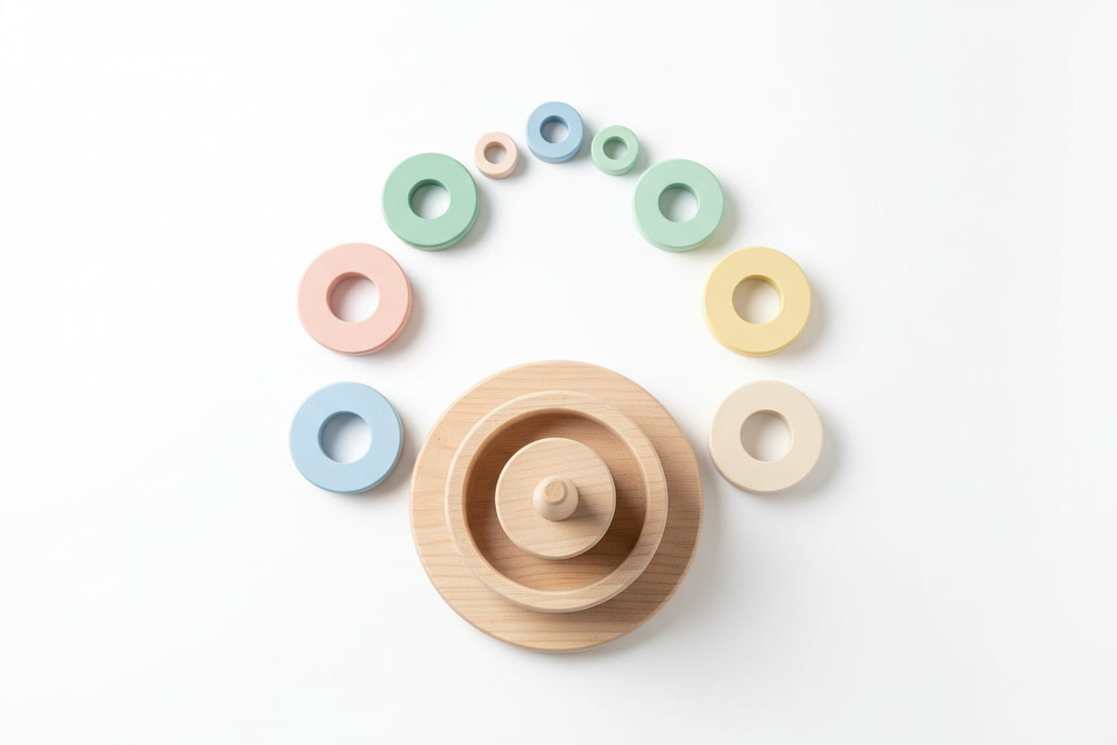 Separated Pieces Layout