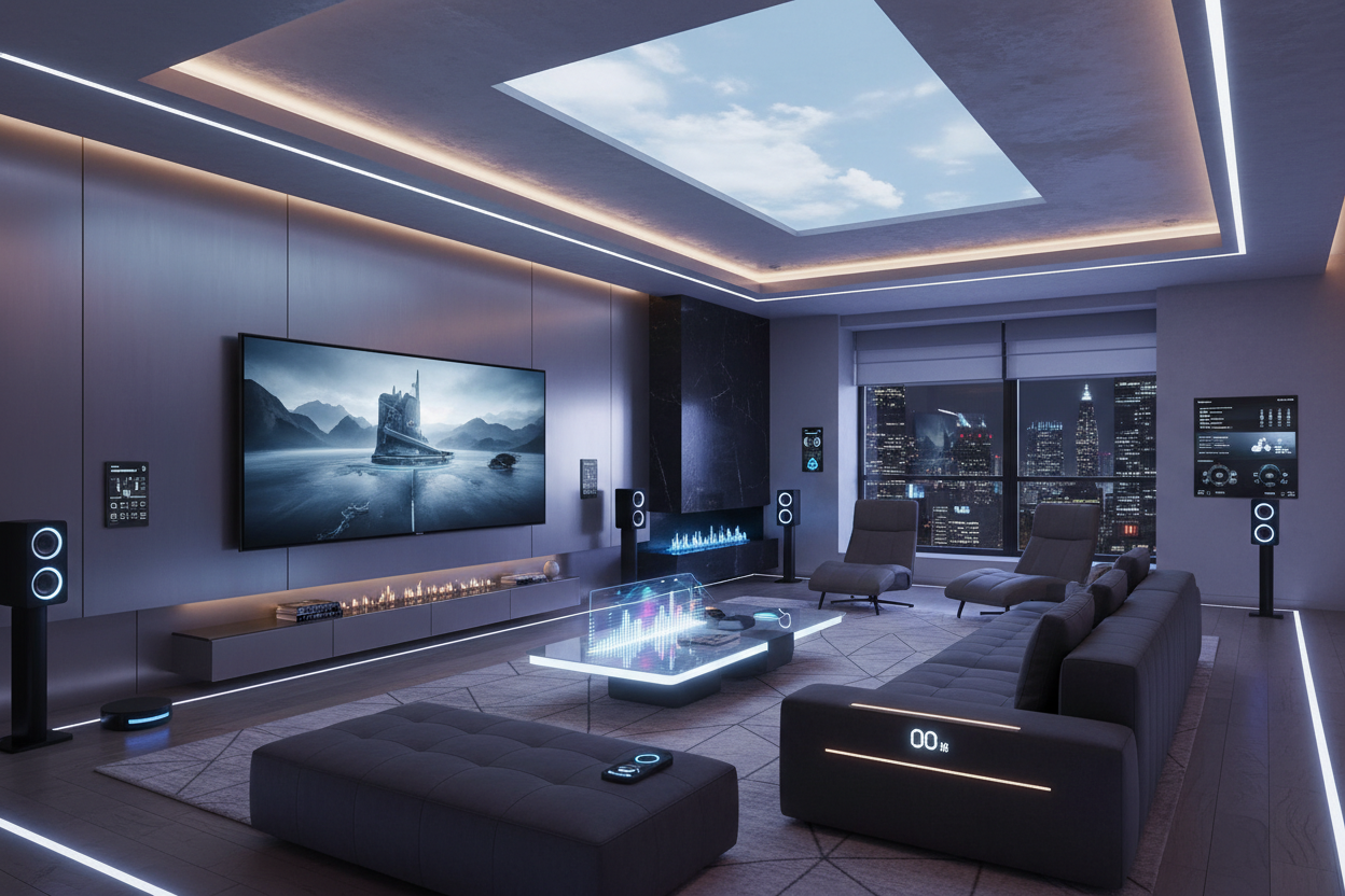 Futuristic Penthouse