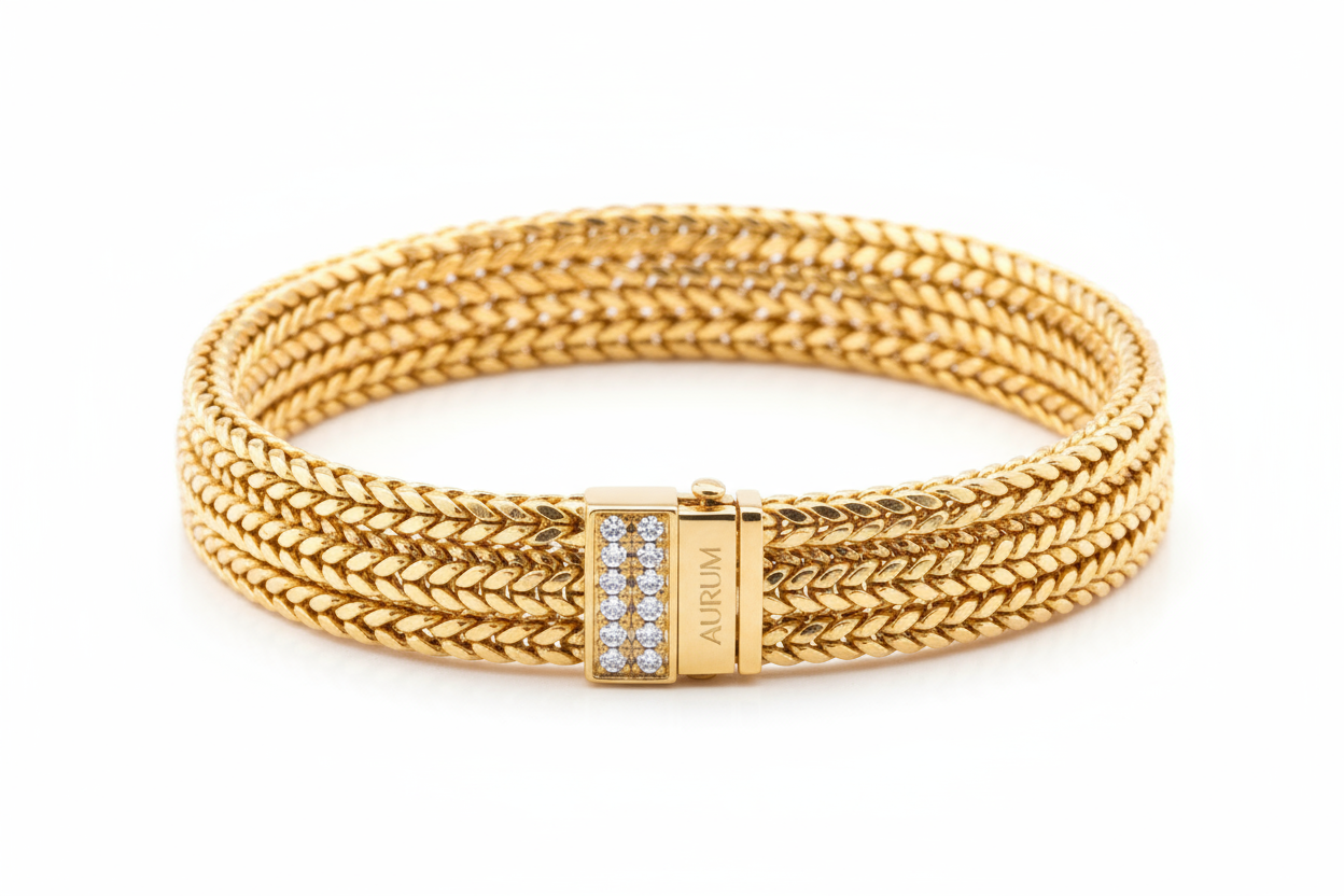 Premium Gold Chain Bracelet