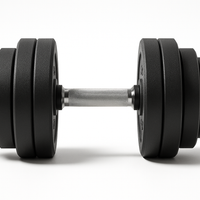 Twist-Lock Adjustable Dumbbell - Hexagonal Weight Plates