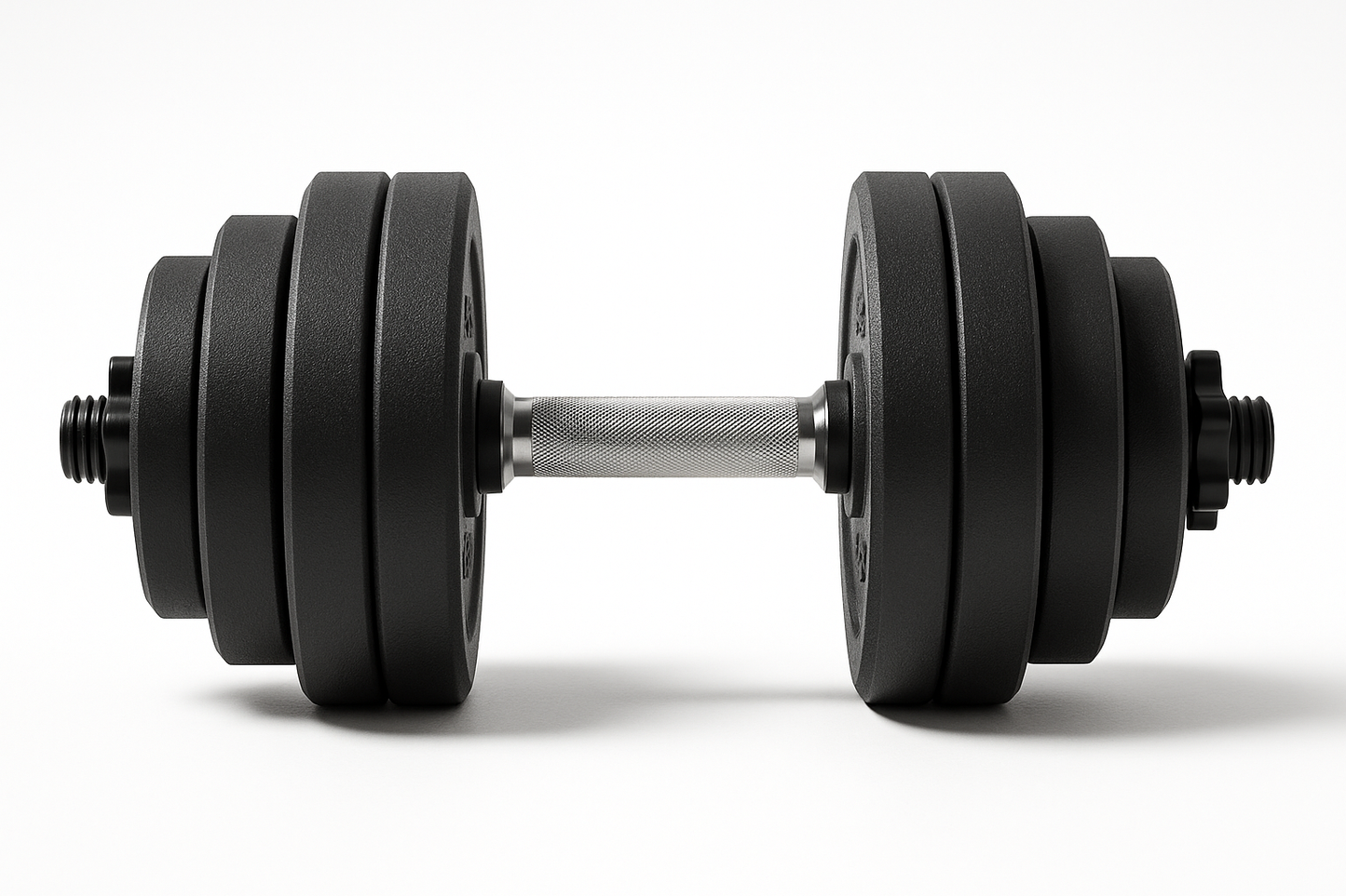 Twist-Lock Adjustable Dumbbell - Hexagonal Weight Plates