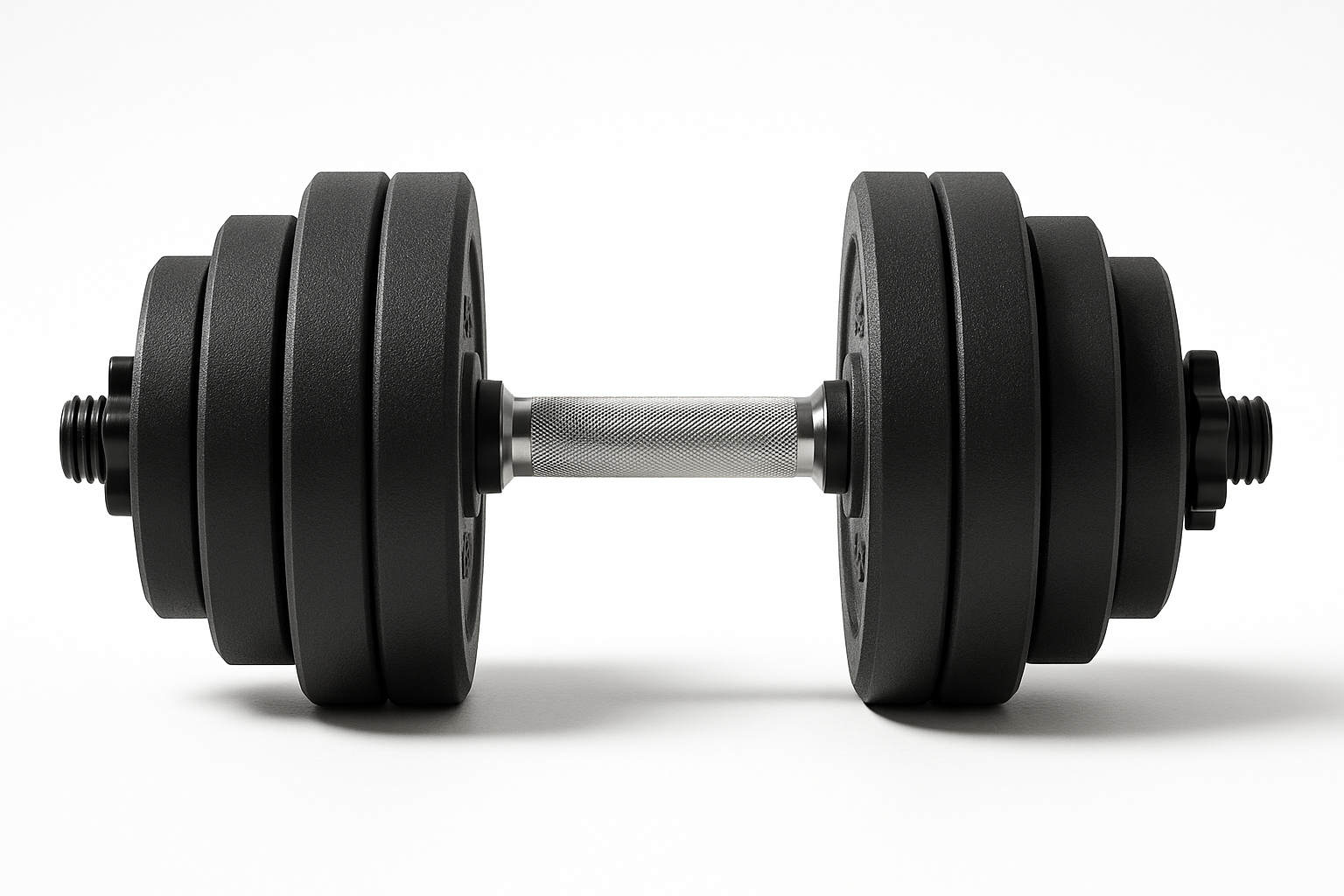 Twist-Lock Adjustable Dumbbell - Hexagonal Weight Plates