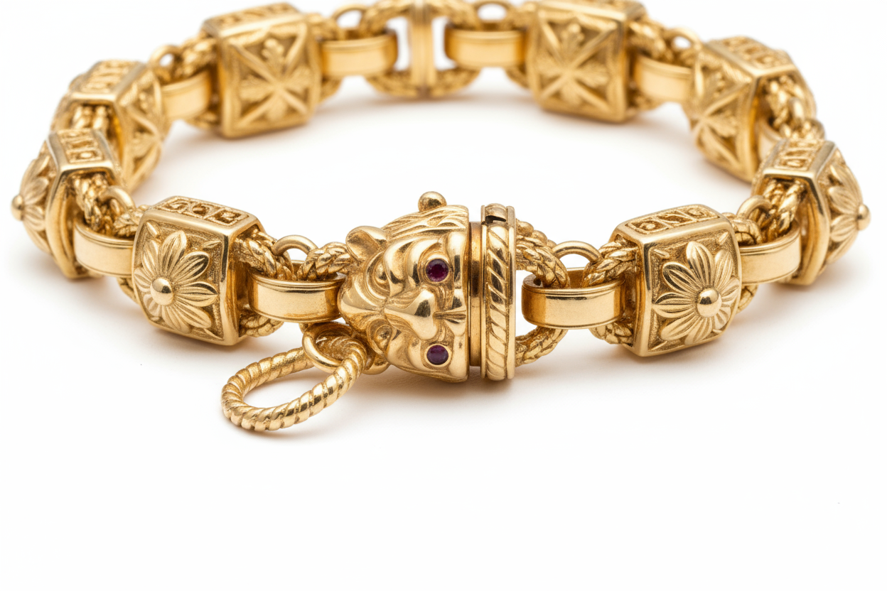 Premium Gold Chain Bracelet