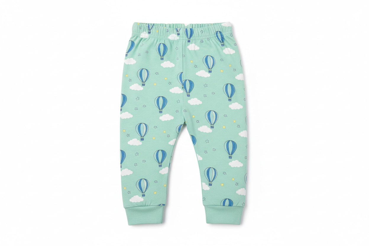 Night Suit Bottoms - Mint