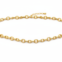 Medium Weight Gold Chain Necklace
