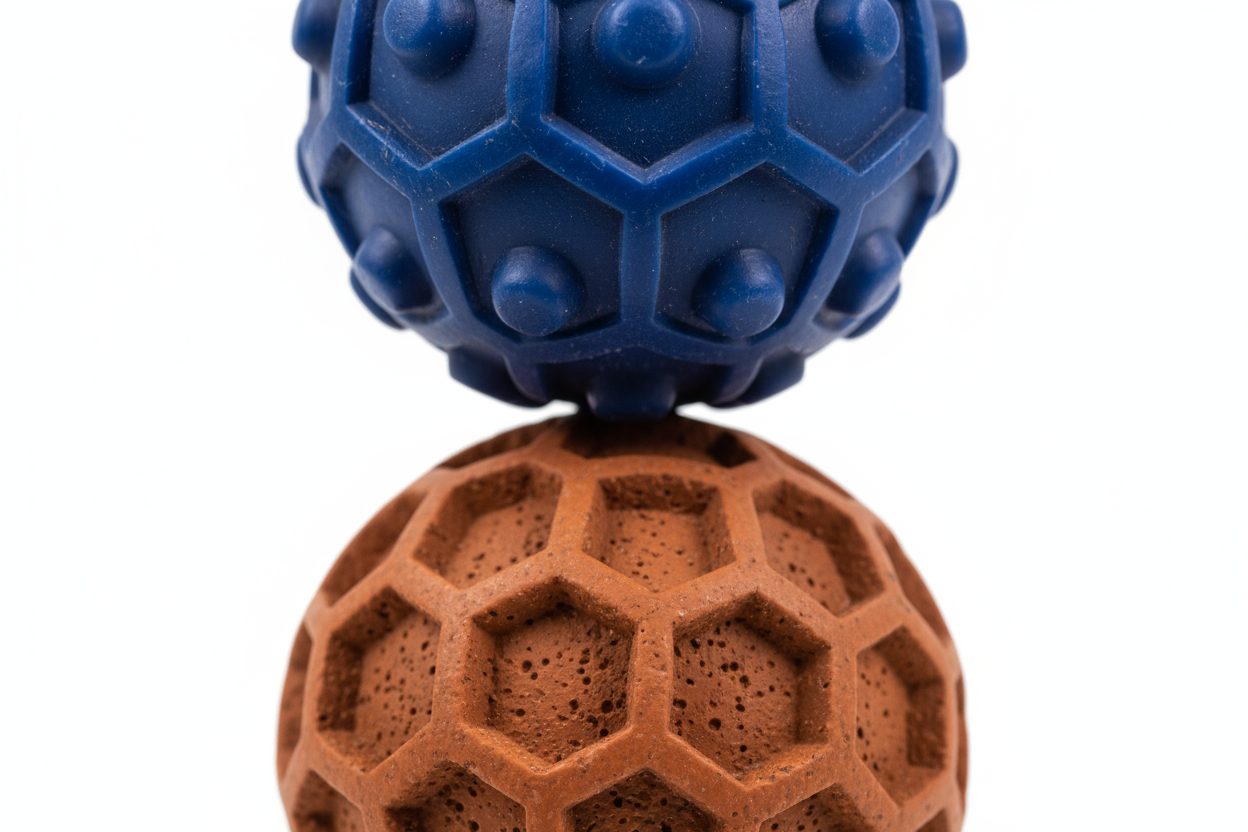 Bunny Chew Ball - Natural Hay Fiber Toy