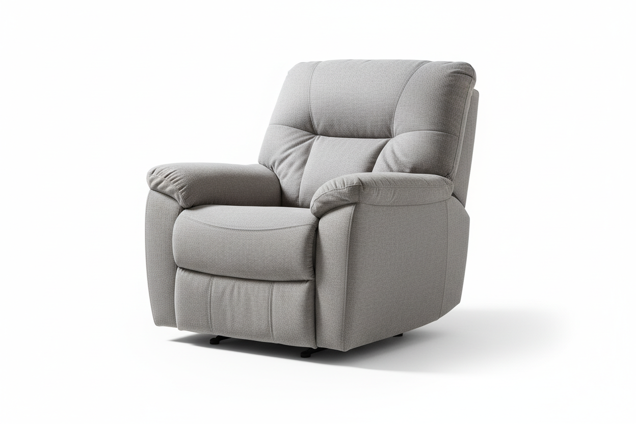 Soft Grey Recliner
