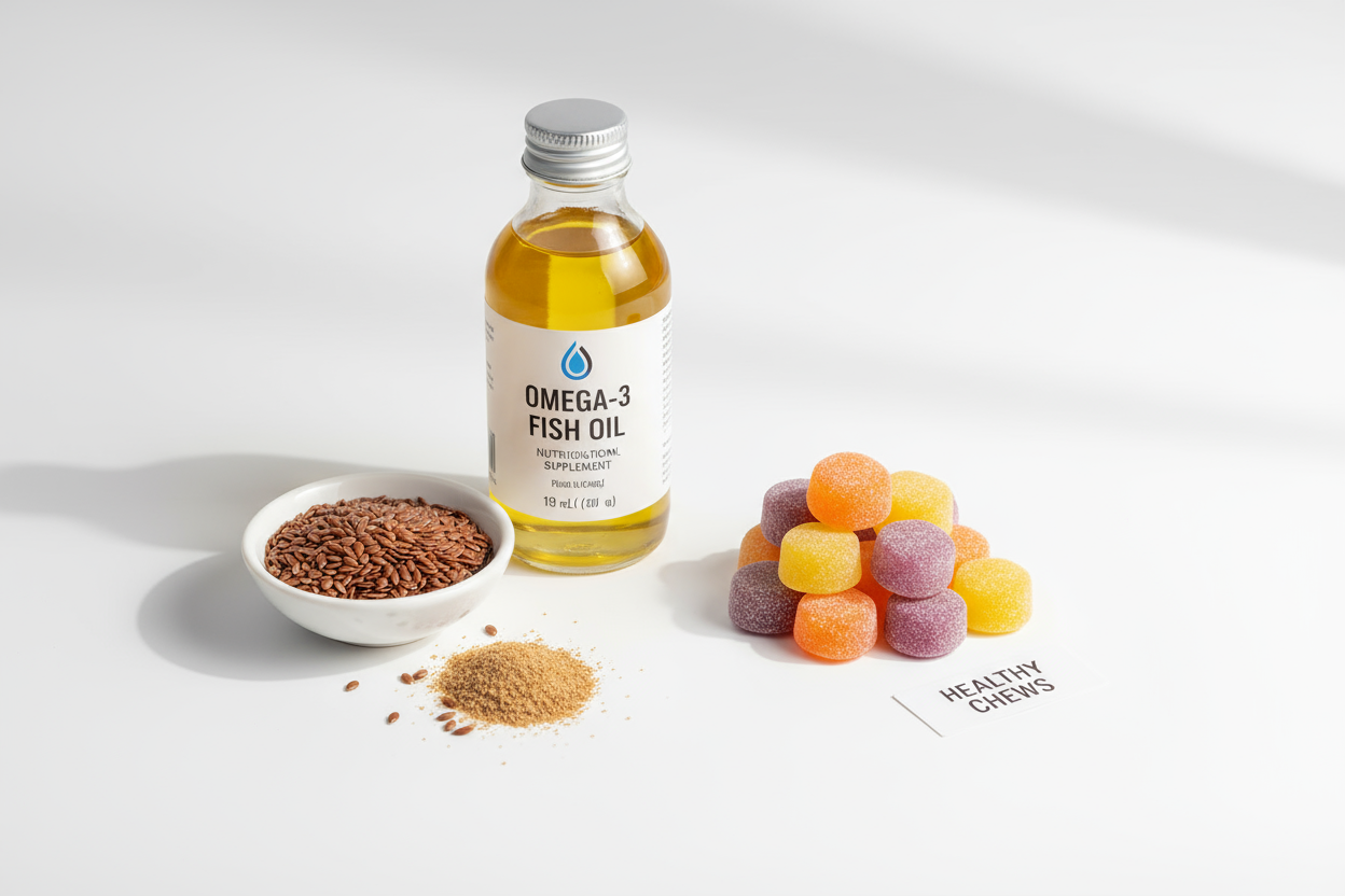 Skin & Coat Omega Chews - Cat Supplement