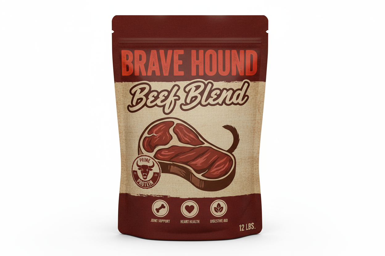 Beef Flavored Dry Meal - Dog Food
