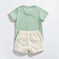 T-Shirt & Shorts Set - Back View