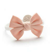 Peach Bow Single Product Focus