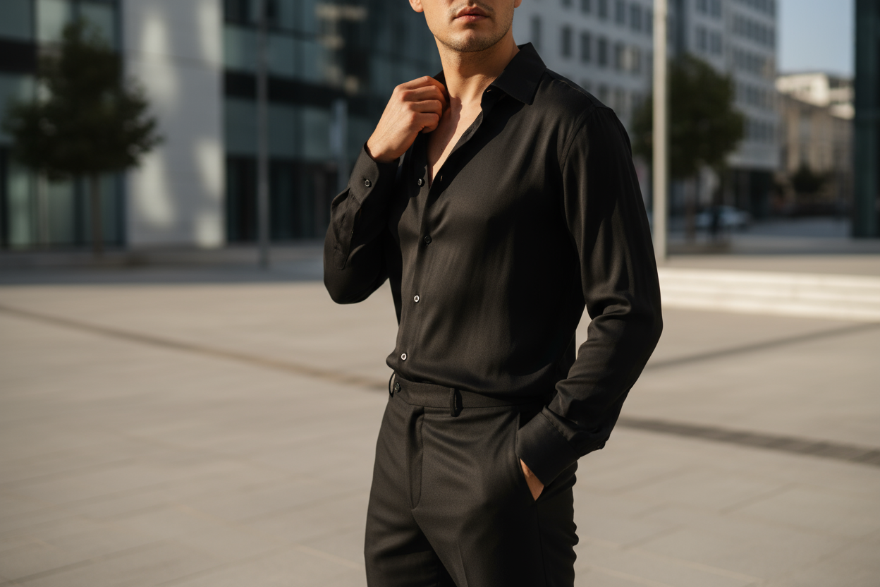 Black Casual Shirt