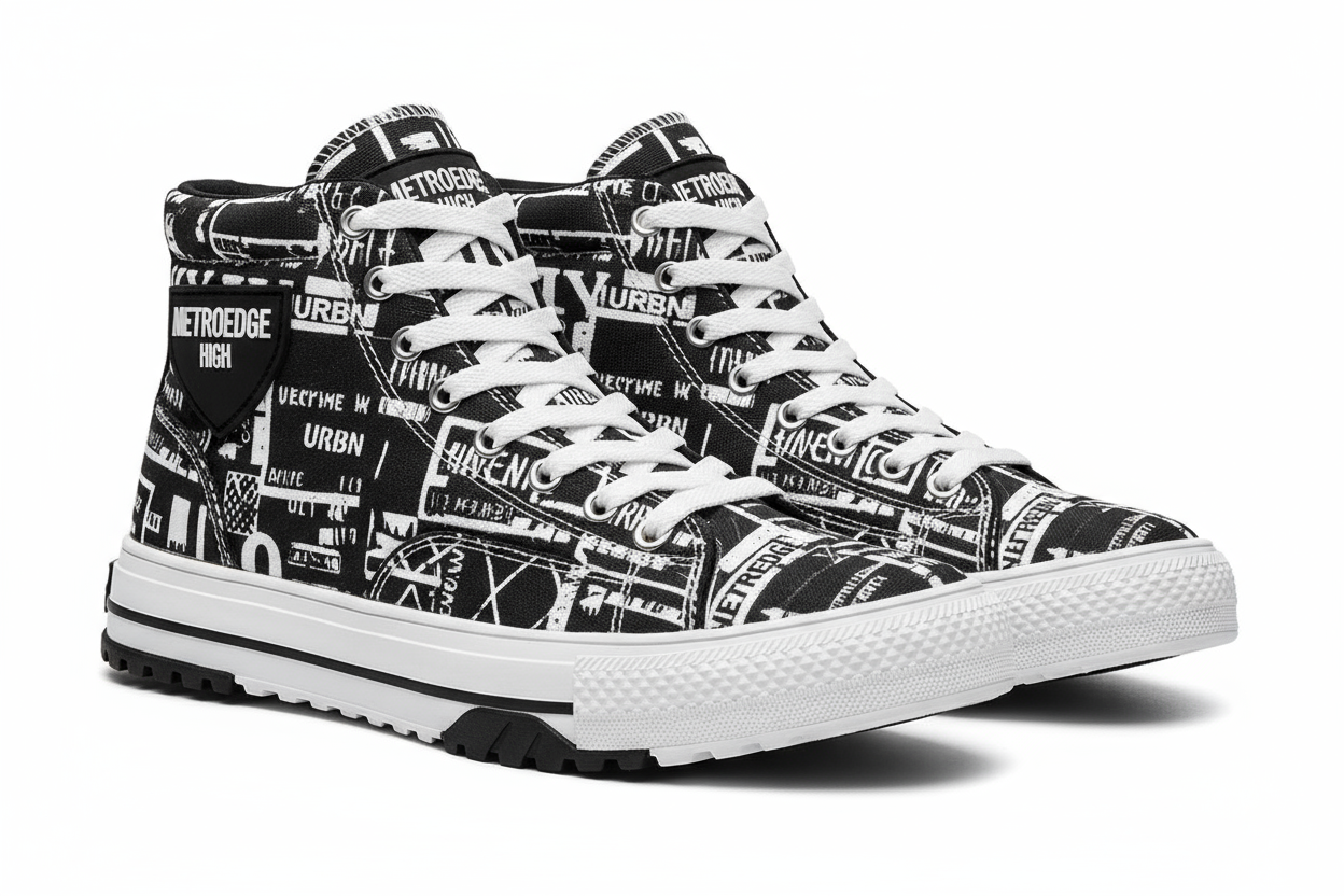 MetroEdge High - Streetwear High-Top Sneaker