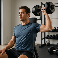 Twist-Lock Adjustable Dumbbell - Hexagonal Weight Plates