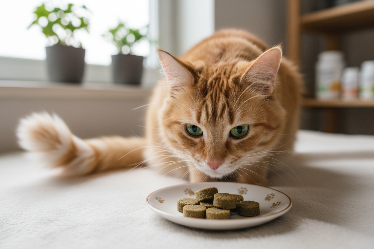 Digestive Probiotic Treats - Cat Supplement