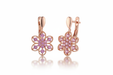 Elegant Rose Gold Stud Earrings