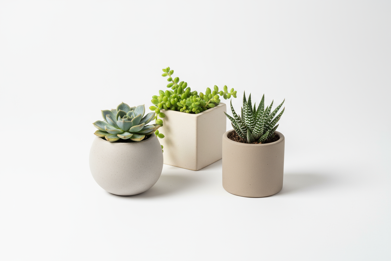 Succulent Trio