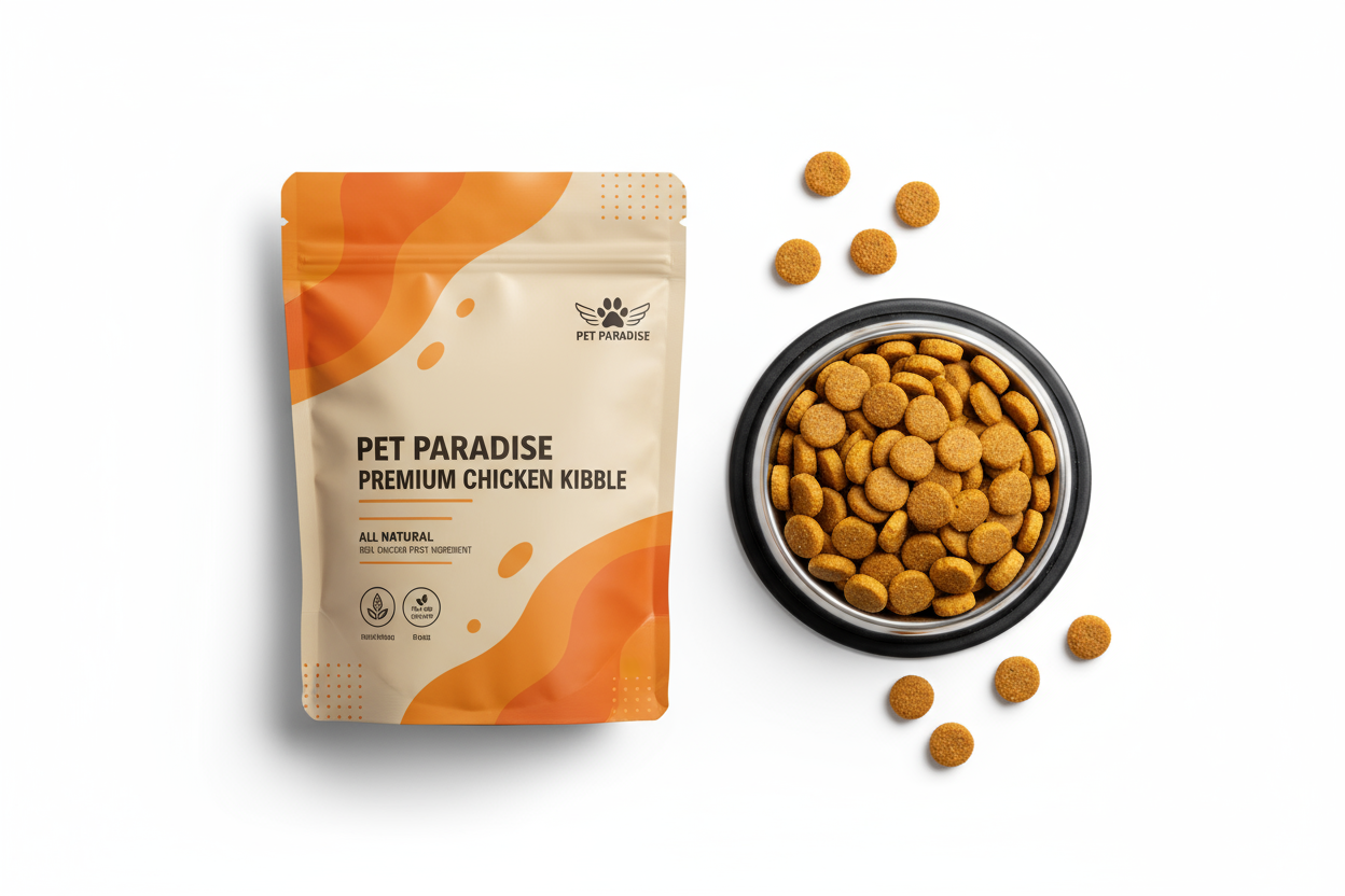 Chicken & Rice Crunch Kibble - Dog Food