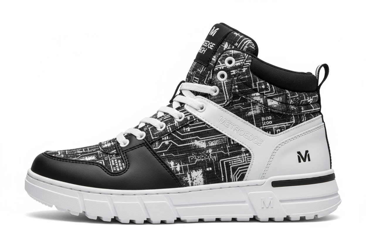 MetroEdge High - Streetwear High-Top Sneaker