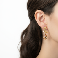 Elegant Gold Drop Earrings