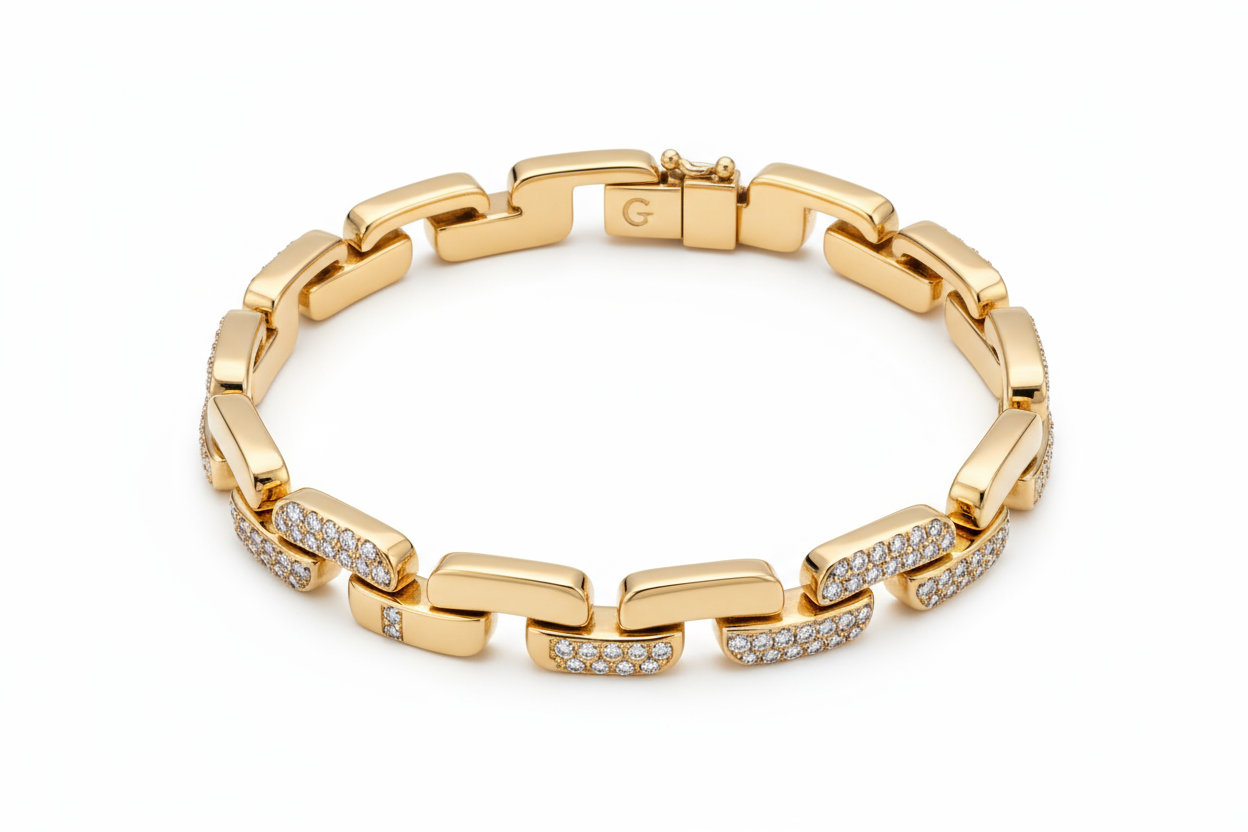 Premium Gold Chain Bracelet