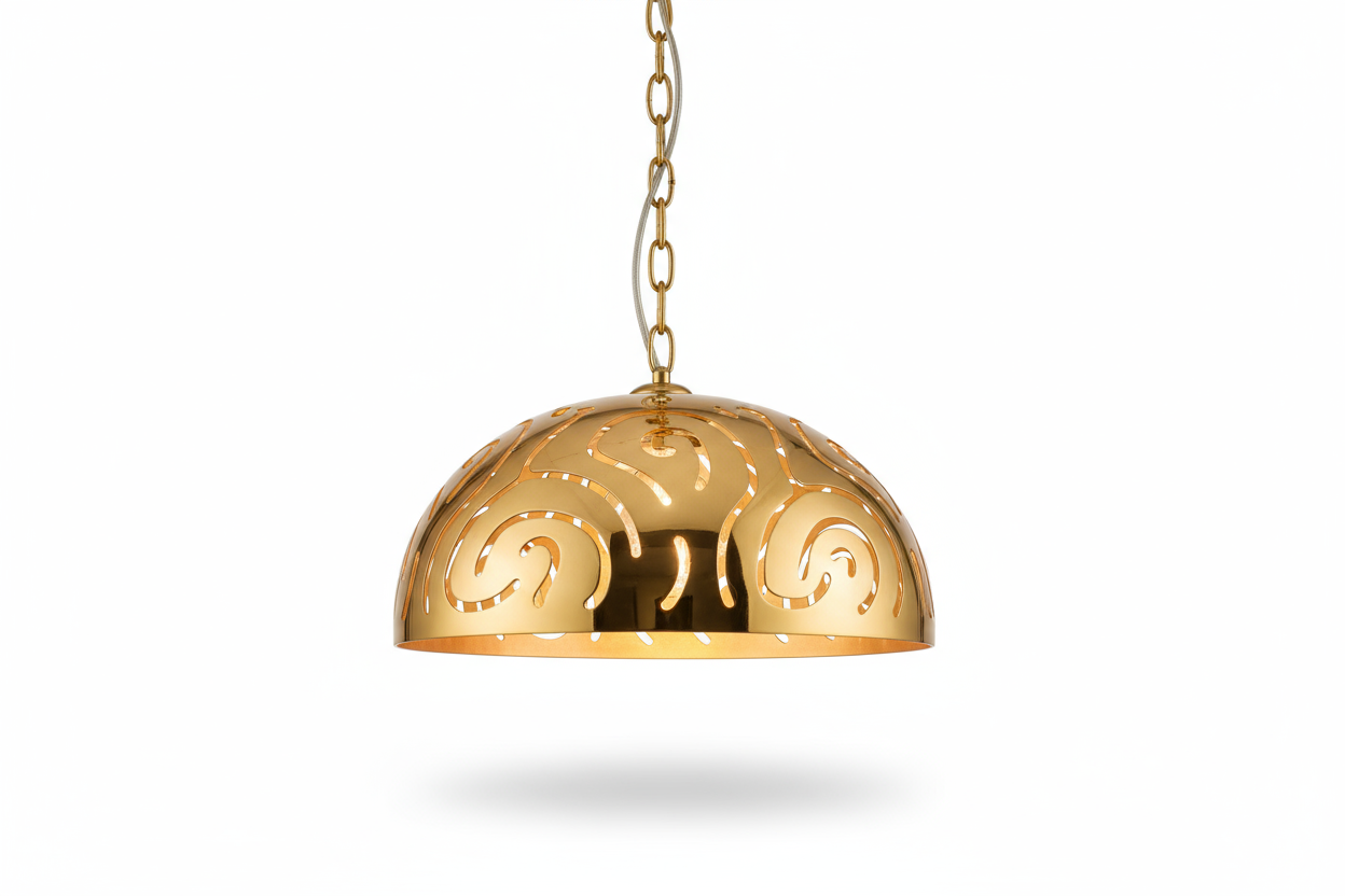 Golden Dome Lamp