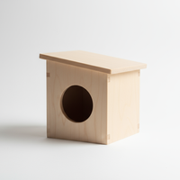 Small Pet Hideout - Wooden Hut (Rabbit/Guinea Pig)