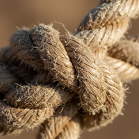Parrot Rope Twist Toy - Colorful Bird Perch