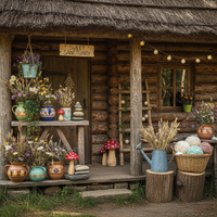 Small Pet Hideout - Wooden Hut (Rabbit/Guinea Pig)
