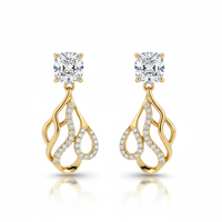 Elegant Gold Drop Earrings