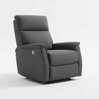 Soft Grey Recliner