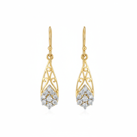Elegant Gold Drop Earrings