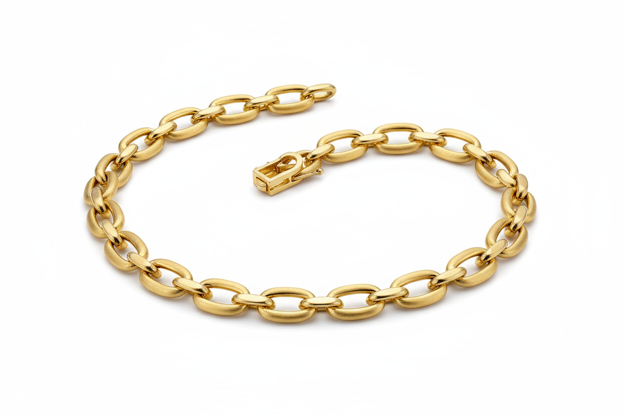 Medium Weight Gold Chain Necklace