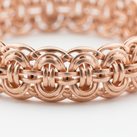 Elegant Rose Gold Chain Bracelet