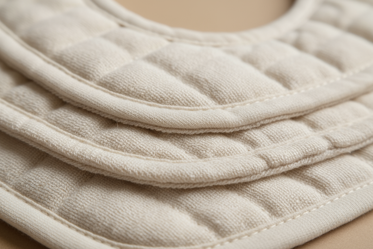 Bib Layer Texture Close-up